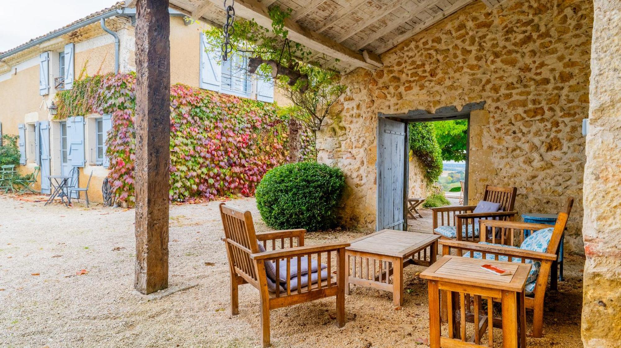 Propriete Le Monneton Bed & Breakfast Sainte-Christie Bagian luar foto