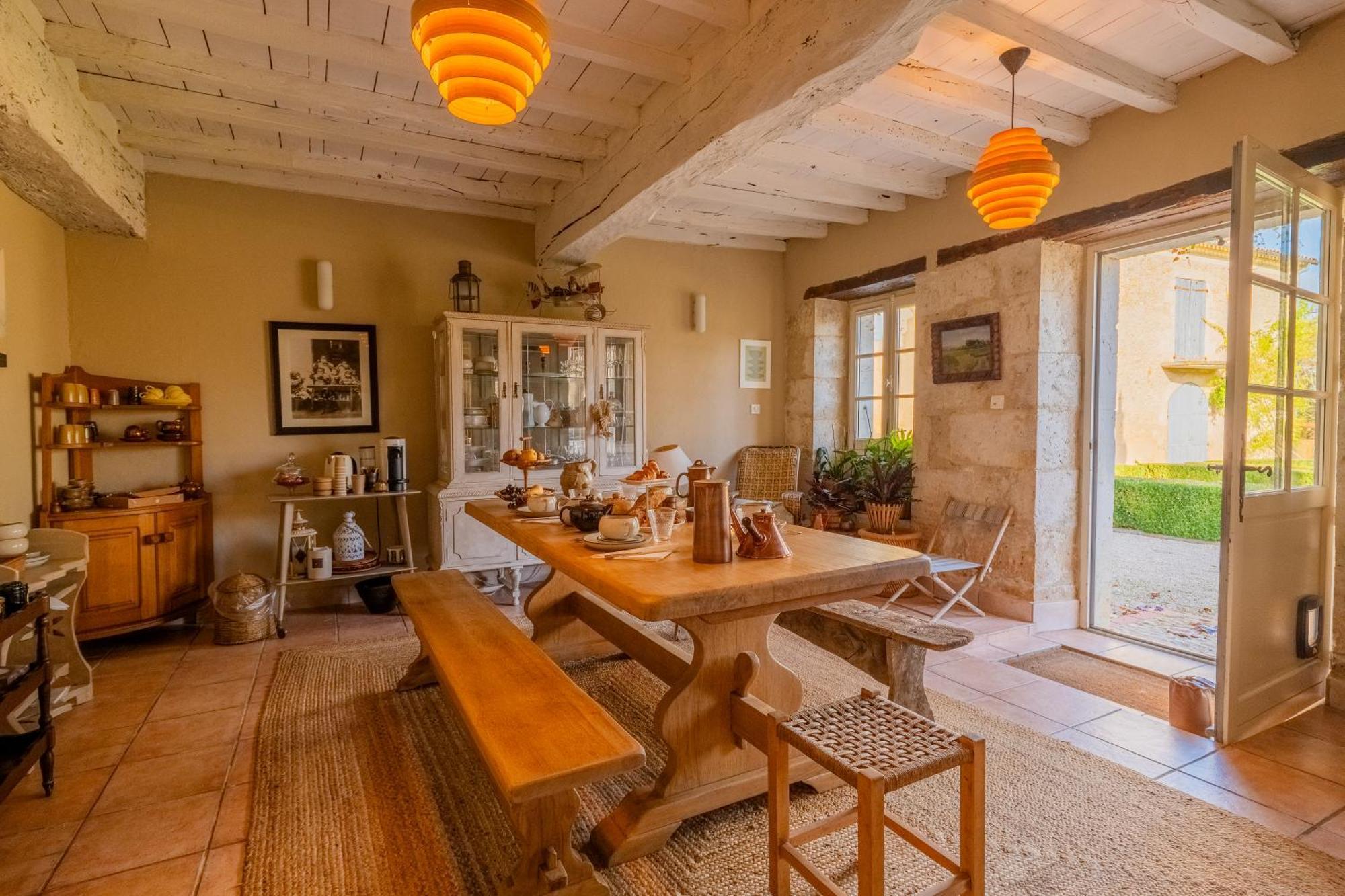 Propriete Le Monneton Bed & Breakfast Sainte-Christie Bagian luar foto