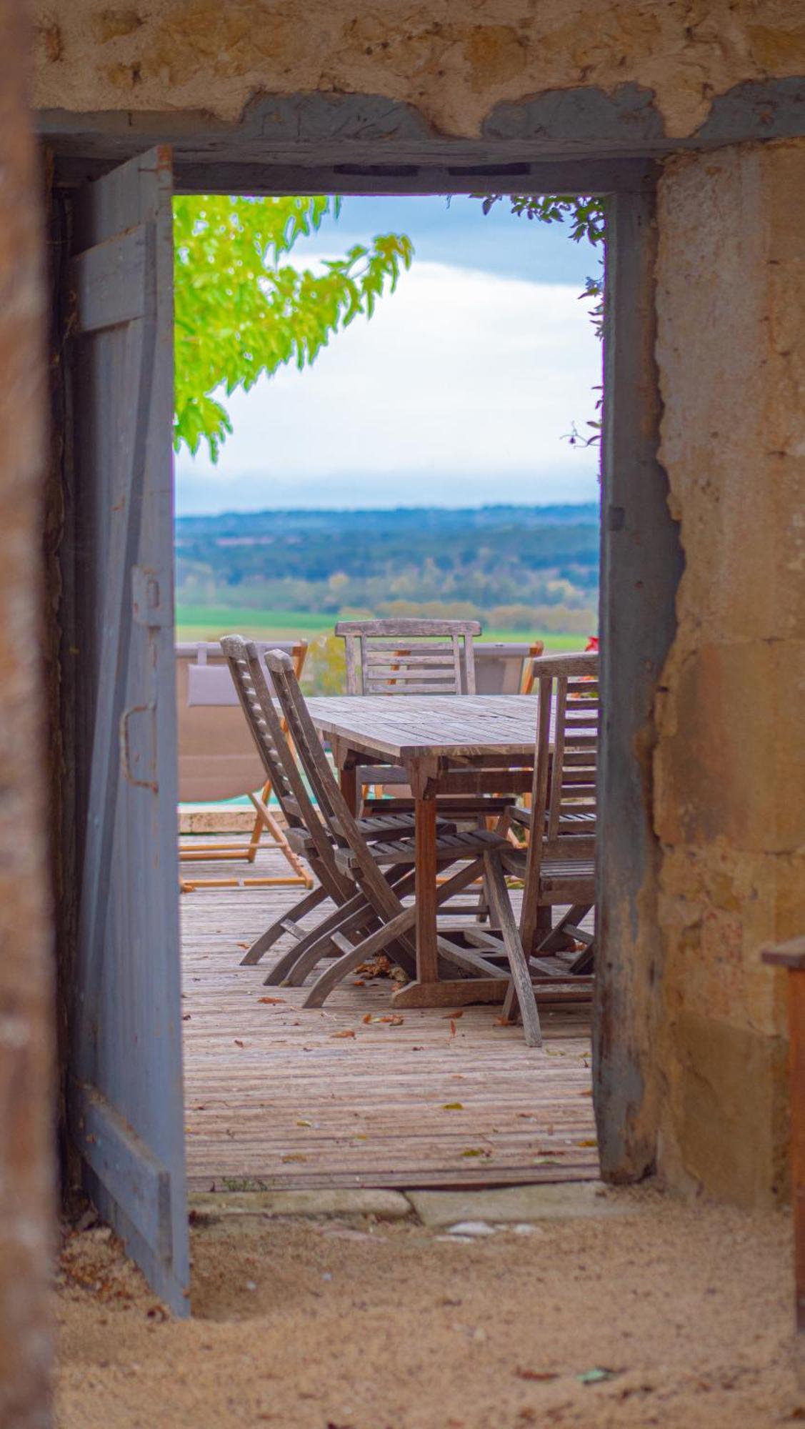 Propriete Le Monneton Bed & Breakfast Sainte-Christie Bagian luar foto